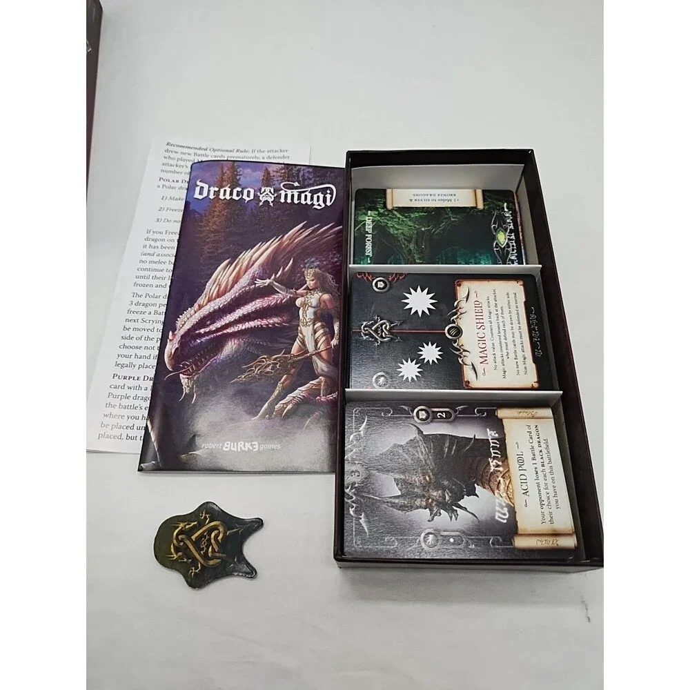 Draco Magi Board Game Grey Fox Games Complete